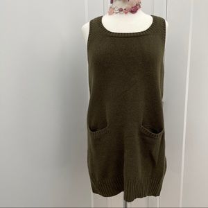 See by Chloe Wool jumper in Moss sz 6